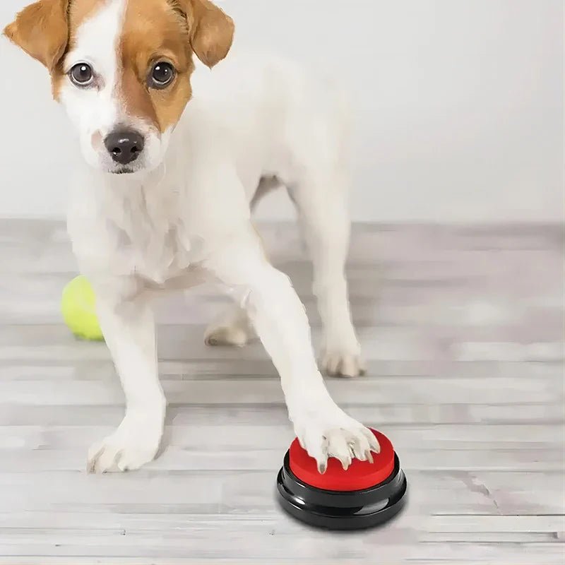 Jouet Interactif pour Chien - ChienParlant™ - Rouge - Amusement chien