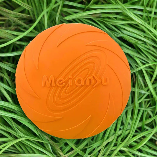 Frisbee Chien - FlyingDiscToys™ - Orange - Amusement chien