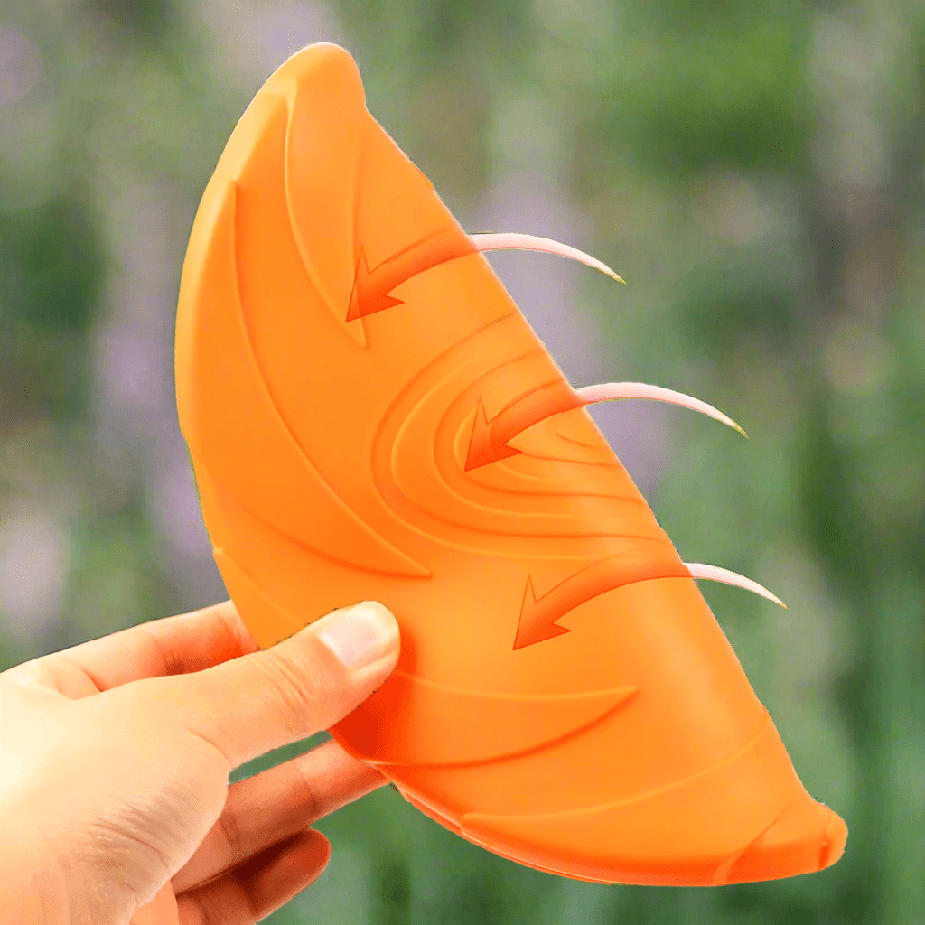 Frisbee Chien - FlyingDiscToys™ - Orange - Amusement chien