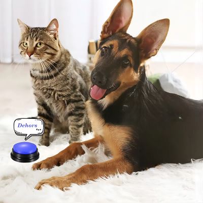 Jouet Interactif pour Chien - ChienParlant™ - Bleu Royal - Amusement chien
